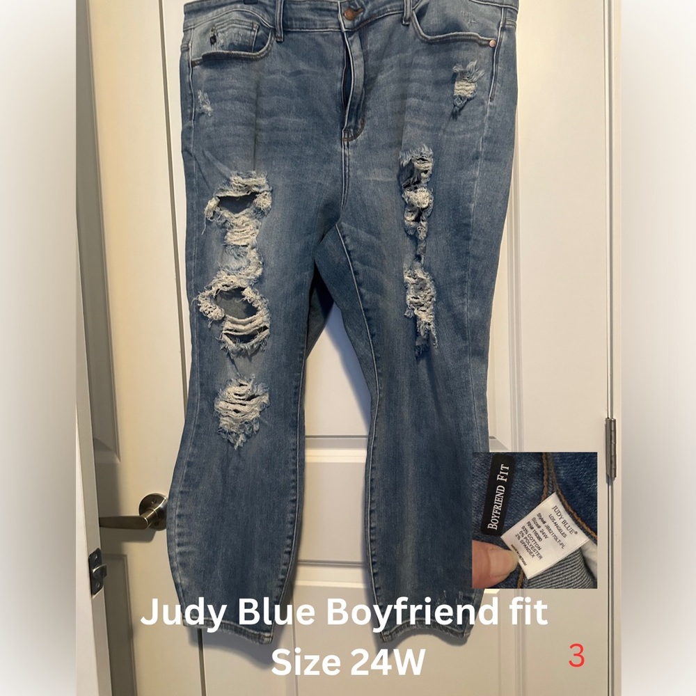 Judy Blue size 24W boyfriend fit